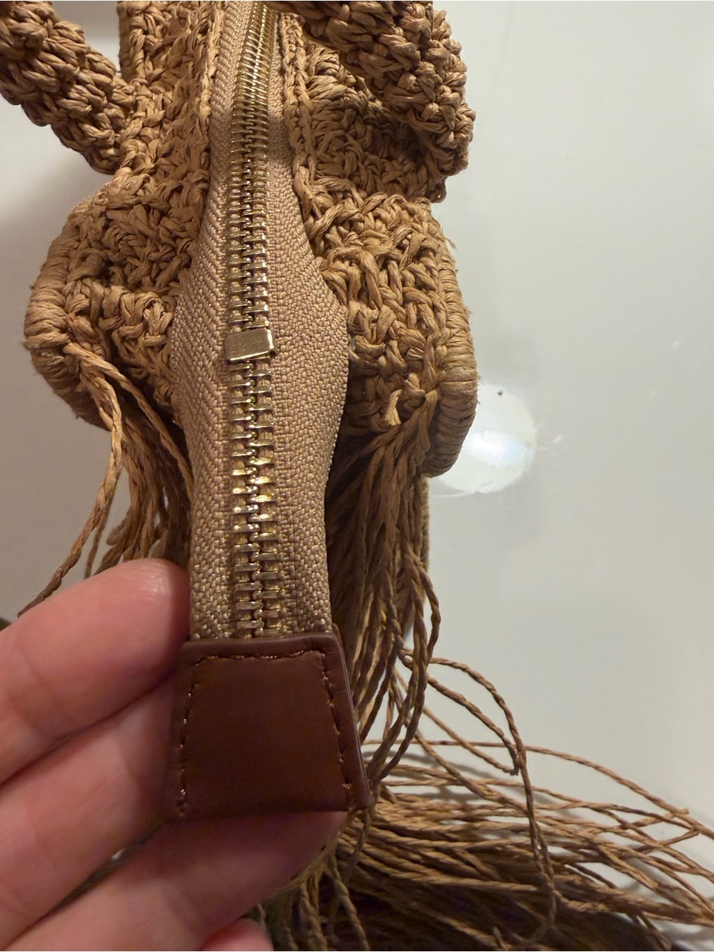 J.Crew Limited Edition Fish-Shaped Straw Tote 🐟 — new with tags - Picture 3 of 5